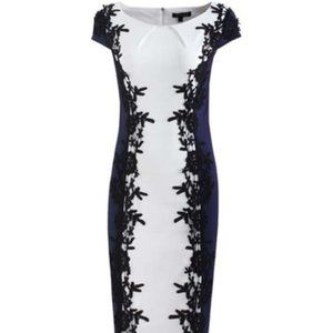 Navy & White Clara Dress - size US 6